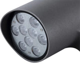 Grey diecast aluminum ￼Outdoor LED Landscape Flood light