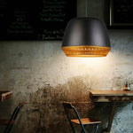 Led Pendant Light Modern Industrial Pendant Light Fixture Adjustable Trapezoid Hanging Lamp Glossy Metal Hanging Light