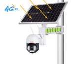 New RTSP Outdoor WiFi Camera with 40W Solar PV Panel Kit & 20AH Lithium Battery Pack – DC 12V/5V Solar Energy System for CCTV