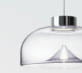 Colored Glass Round Pendant Light