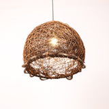 Rattan pendant light  Caribbean lifestyle  Resort/Hotel/Restaurant Decoration Collection 2024 40x40cm raw material