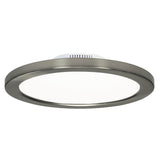 Product Description
12W/LED/7"FLUSH/3K/BN/SL Crafted with simplicity and functionality at its core, SATCO NUVO's Blink Ultra Slim LED lighting is suited to countless application opportunities. SATCO NUVO'S S9883 7 inch round fixture in a brushed nickel fi