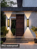 Architectural Solar LED Wall Light | IP65 Outdoor Accent Lighting for Villas, Gardens & Terraces