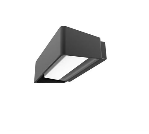 LED Wall-Mounted Fixture with Direct-Cast Aluminum - 13W