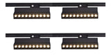 20W Dimmable LED Track Luminaire, Black Painted Finish; Compatible with H-Type Single-Circuit Track; 3000K CCT (Warm White); CRI 90+; 30° Narrow Flood Beam; Suitable for Wall Art and Accent Appl