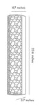 Modern LED Outdoor Up-and-Down Wall Light