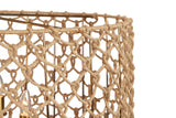 Spina Light Brown Jute Chandelierm