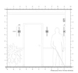 Brushed Nickel 2 light ADA Bath Vanity