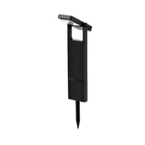 Modern Black Solar LED Pathway Light, IP65 Waterproof, 300LM Outdoor Garden & Driveway Light