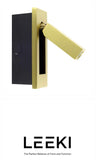 LEEKI Modern Indoors 4-in W 1-Light Brushed Gold Modern/Contemporary LED Wall Sconce
Item #4770672 |
Model #LKI-1028