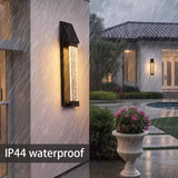 Solar LED Wall Light with Smart Light Control (Dusk-to-Dawn Sensor, Energy-Efficient Operation)