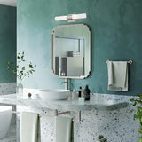 Brushed Nickel 2 light ADA Bath Vanity
