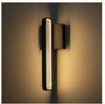 Led Black Integrated Outdoor Wall Light diecast aluminum