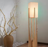 Led Wooden Floor Lamp Nordic Designers Floor Lamp