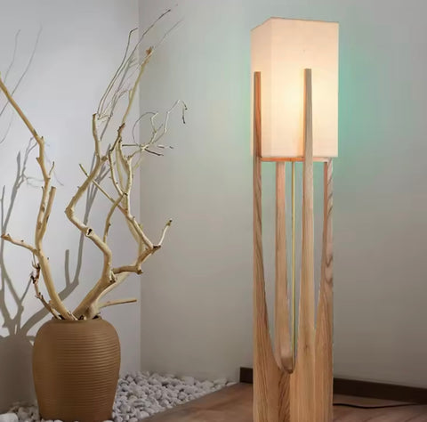 Wooden Floor Lamp Nordic Designers Floor Lamp