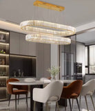 Large Dimmable LED Crystal Chandelier (Double-Layer Pendant Design)
A modern statement chandelier featuring a double-layer crystal form and integrated LED illumination. Designed for visual impact and adjustable light control, this ceiling-mounted fixture