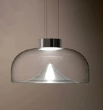 Colored Glass Round Pendant Light