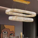 Large Dimmable LED Crystal Chandelier (Double-Layer Pendant Design)
A modern statement chandelier featuring a double-layer crystal form and integrated LED illumination. Designed for visual impact and adjustable light control, this ceiling-mounted fixture