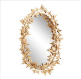 Olivia & May Glam Gold Butterfly Wall Mirror