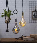 Oversized LED Filament Dimmable Amber Light Bulb #ET160