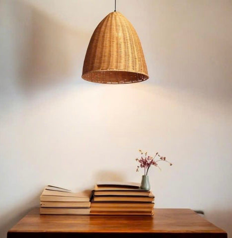 Bamboo Pendant size light 32×32 cm