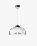 Colored Glass Round Pendant Light