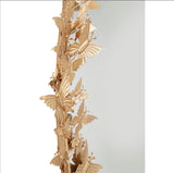 Olivia & May Glam Gold Butterfly Wall Mirror