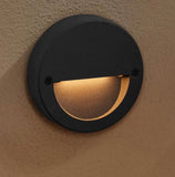 Rodham 10-Watt Equivalent Low Voltage Black Hardwired LED Weather Resistant Outdoor Stair Light