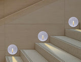 Led  Step Sensor wall light Waterproof Internal Recessed Modern Hotel Home Outdoor