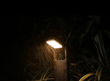 Modern Black Solar LED Pathway Light, IP65 Waterproof, 300LM Outdoor Garden & Driveway Light