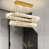 Large Dimmable LED Crystal Chandelier (Double-Layer Pendant Design)
A modern statement chandelier featuring a double-layer crystal form and integrated LED illumination. Designed for visual impact and adjustable light control, this ceiling-mounted fixture