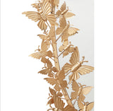Olivia & May Glam Gold Butterfly Wall Mirror