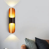 Z Cattleya 14.5-in H Multiple finishes Gold Hardwired Integrated LED Outdoor Wall Light