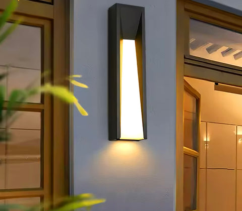 LED Outdoor Exterior Ditas Aluminum  Wall light Fixtures AC110 220V Porch Lights Wall Mounted,Garden,Lamp for Patio Entryway