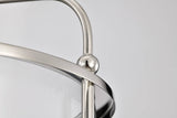 Yorktown 4 Light
Pendant;  Polished Nickel Finish Finish; Clear Glass