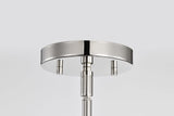 Yorktown 4 Light
Pendant;  Polished Nickel Finish Finish; Clear Glass