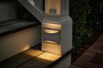 5-Watt Equivalent 50 Lumens Low Voltage Heather Pebble Gray Integrated LED Outdoor Deck and Step Light