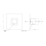 Model : SPJ-GDG-SQP
Shown : Verde
Material : Solid Brass or Copper
Mounting : Recessed - Mounting Pour Sleeve Options
LED : Nichia Forever Bright