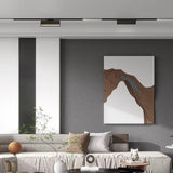 20W Dimmable LED Track Luminaire, Black Painted Finish; Compatible with H-Type Single-Circuit Track; 3000K CCT (Warm White); CRI 90+; 30° Narrow Flood Beam; Suitable for Wall Art and Accent Appl