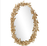 Olivia & May Glam Gold Butterfly Wall Mirror