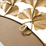 Martha Stewart Eden 30.5-Inch Ginkgo Wall Mirror in Antique Gold Foil