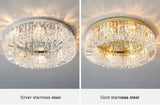 Carcare Eminent 15.8-Inch Drum Crystal Chandelier