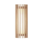 Vintage Walnut Solid Wood Grid Wall Lamp Wabi-sabi style Wall Sconce lights for Bedroom Bedside Living Dining Room