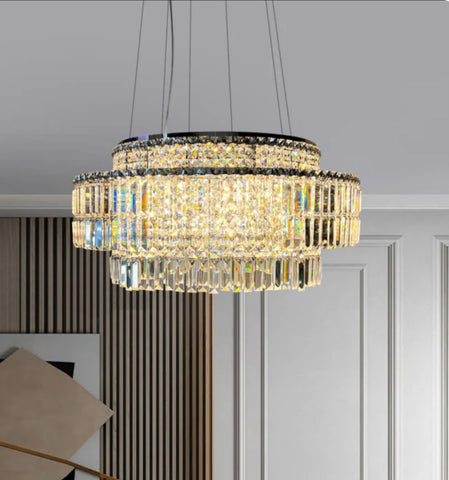 Ring Crystal Chandelier