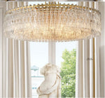 Crystal Round Chandelier – 48”