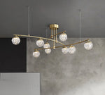 Crystal Ball Copper Ceiling Light – Series 694•	“Sparkle in Every Sphere”
	•	“Where Brass Meets Brilliance”
	•	“A Glow of Modern Elegance”
	•	“Shimmer. Style. Sophistication.”