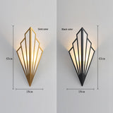 Led vanity bedroom hallway Wall Lamp with 1 light source and a lighting area of 3 to 5 square meters. The shade direction is designed to give an indirect light, with most of the light focused to aim up.