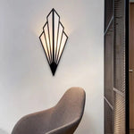 Led vanity bedroom hallway Wall Lamp with 1 light source and a lighting area of 3 to 5 square meters. The shade direction is designed to give an indirect light, with most of the light focused to aim up.