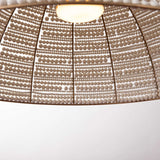 Minimal & Modern
Sevrin Beaded Pendant – White Gold Finish