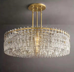 Crystal Round Chandelier – 48”